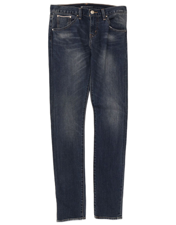 Levi's Womens Boyfriend Skinny Jeans W27 L34 Blå Bomuld