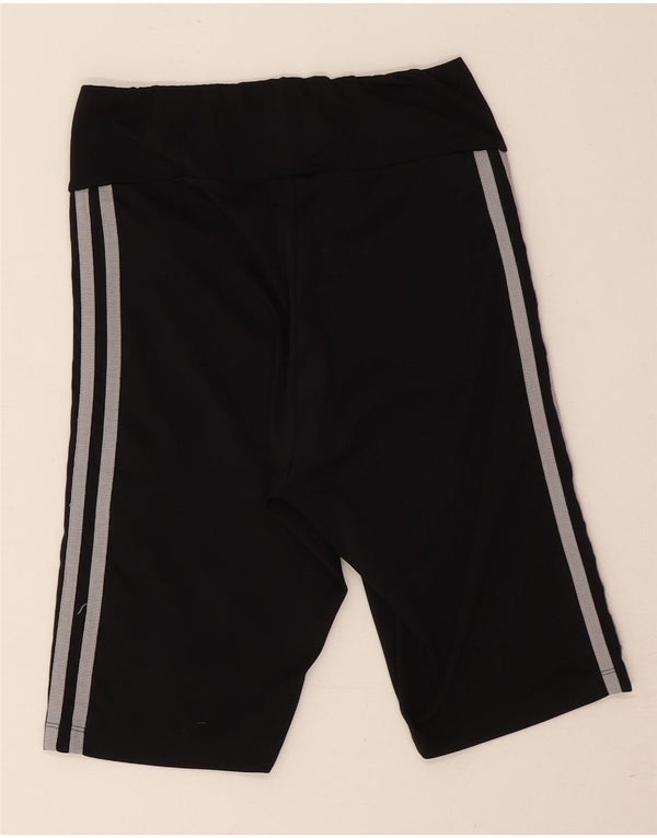Adidas sportsshorts til kvinder UK 10 Small Black Polyester