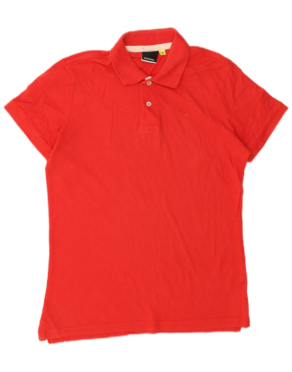 Diadora herre poloshirt Medium rød bomuld