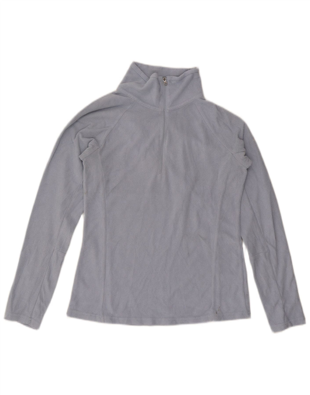 Columbia Dame lynlås-hals Fleece Jumper UK 10 Lille blå polyester