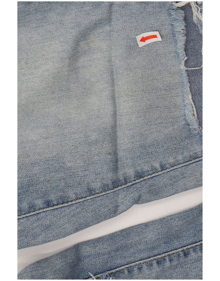 MOSSIMO Womens Distressed High Rise Jegging Jeans US 6 Medium W28 L28 Blue