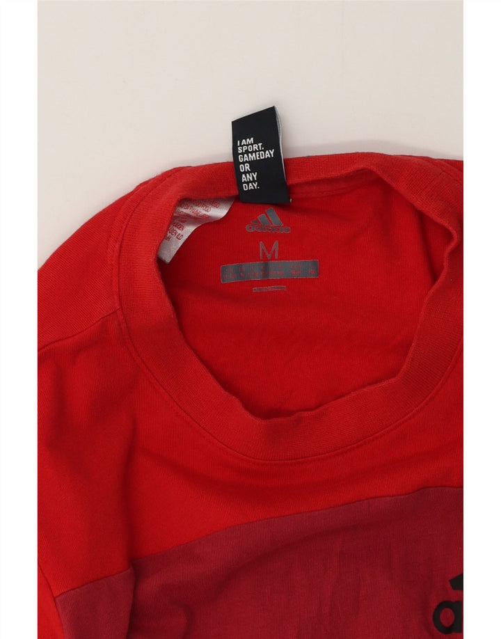 Adidas drenge grafisk t-shirt top 11-12 år medium rød