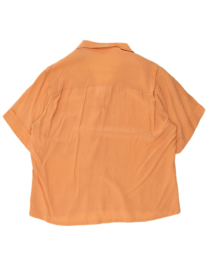 Alberto Aspesi Kortærmet skjorte til kvinder IT 44 Medium Orange