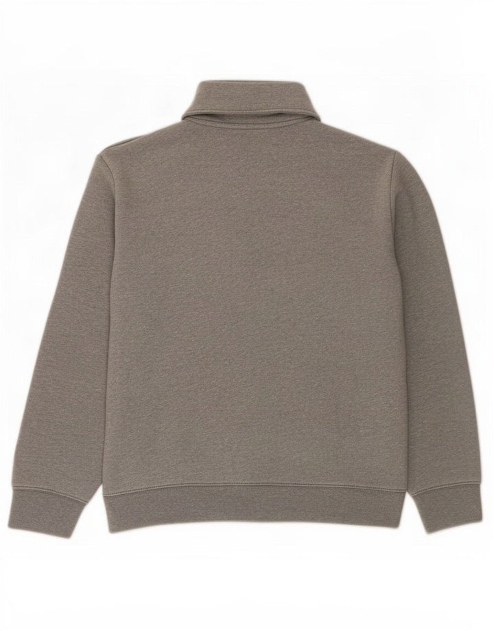 Marks & Spencer Sweatshirt med lynlås til mænd, lille grå bomuld
