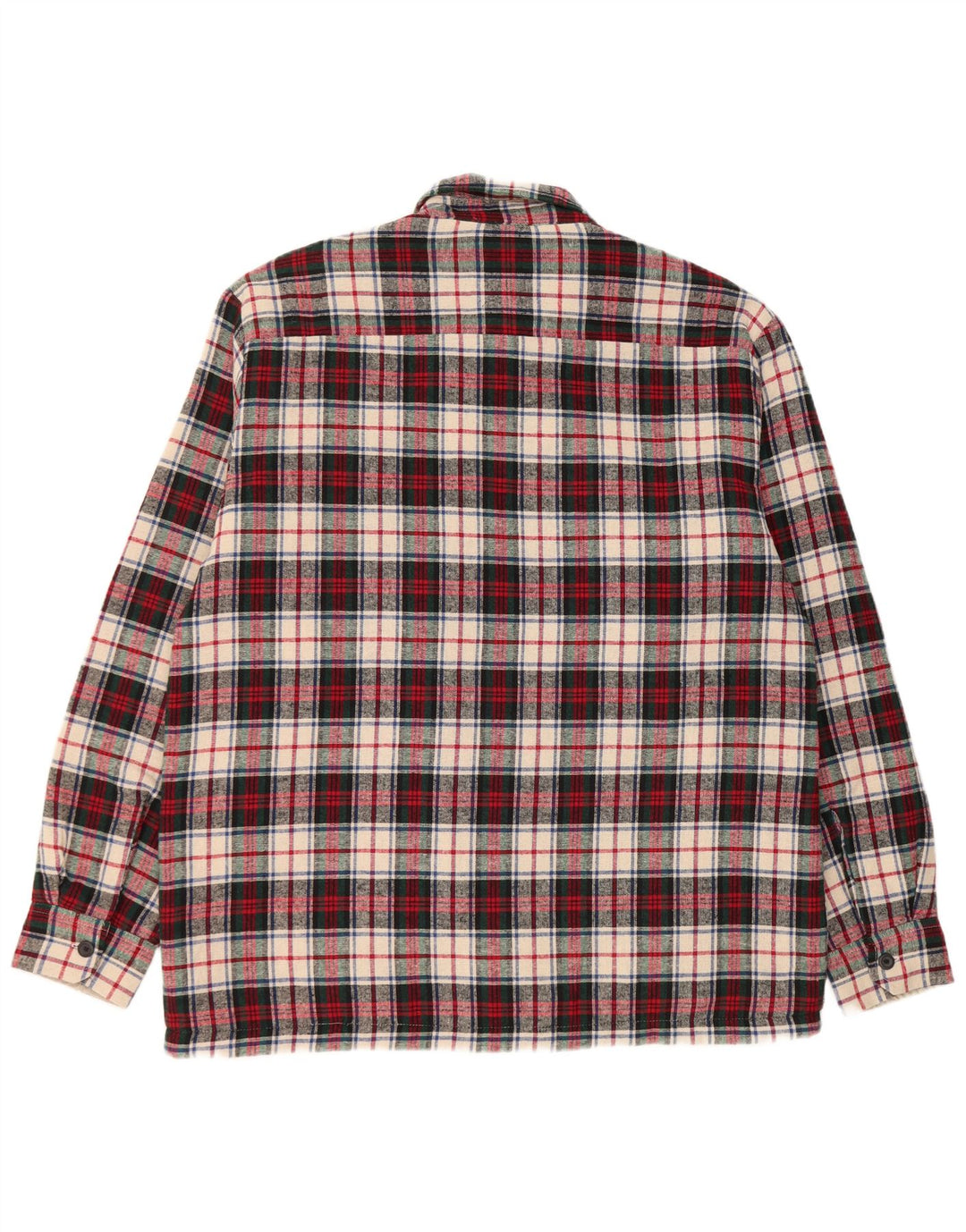 Piombo herre skovhugger flannel skjorte XL flerfarvet ternet bomuld