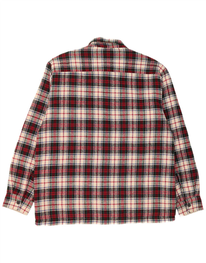 Piombo herre skovhugger flannel skjorte XL flerfarvet ternet bomuld