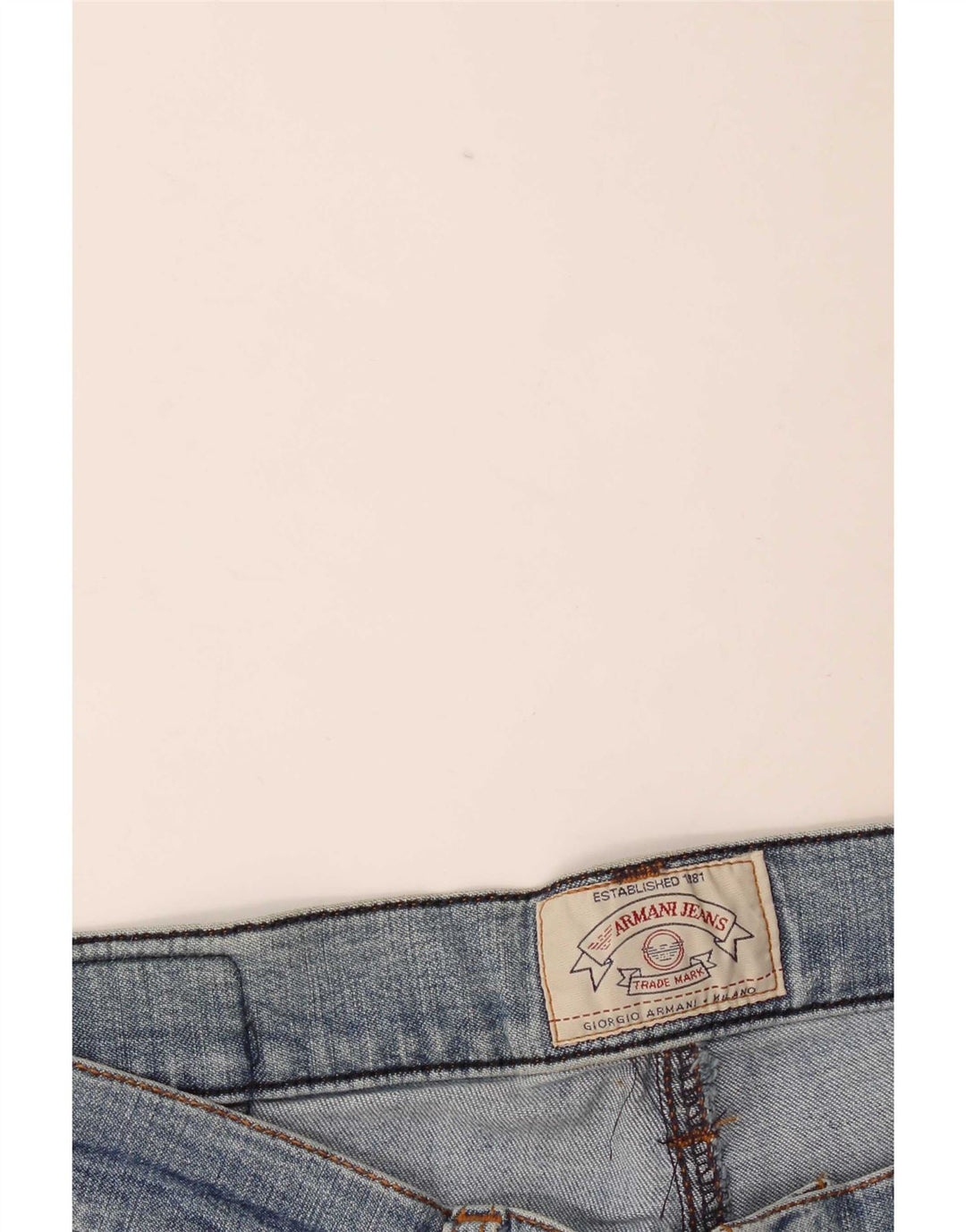 Armani Slim Jeans til mænd W32 L29 Blå
