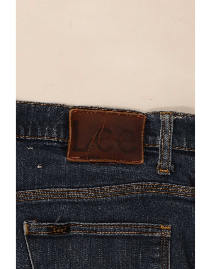Lee Straight Jeans til mænd W32 L29 Marineblå