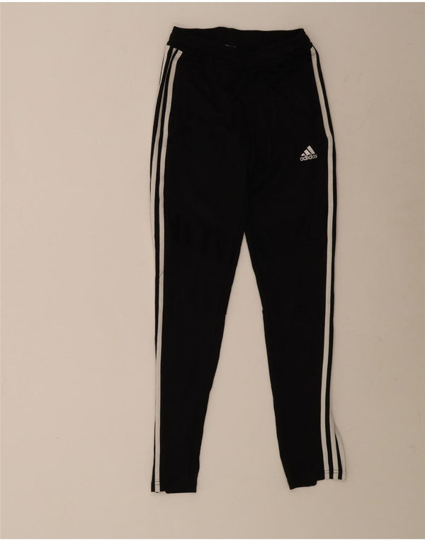 Adidas Træningsdragtsbukser til kvinder UK 4/6 XS Sort Polyester Sports