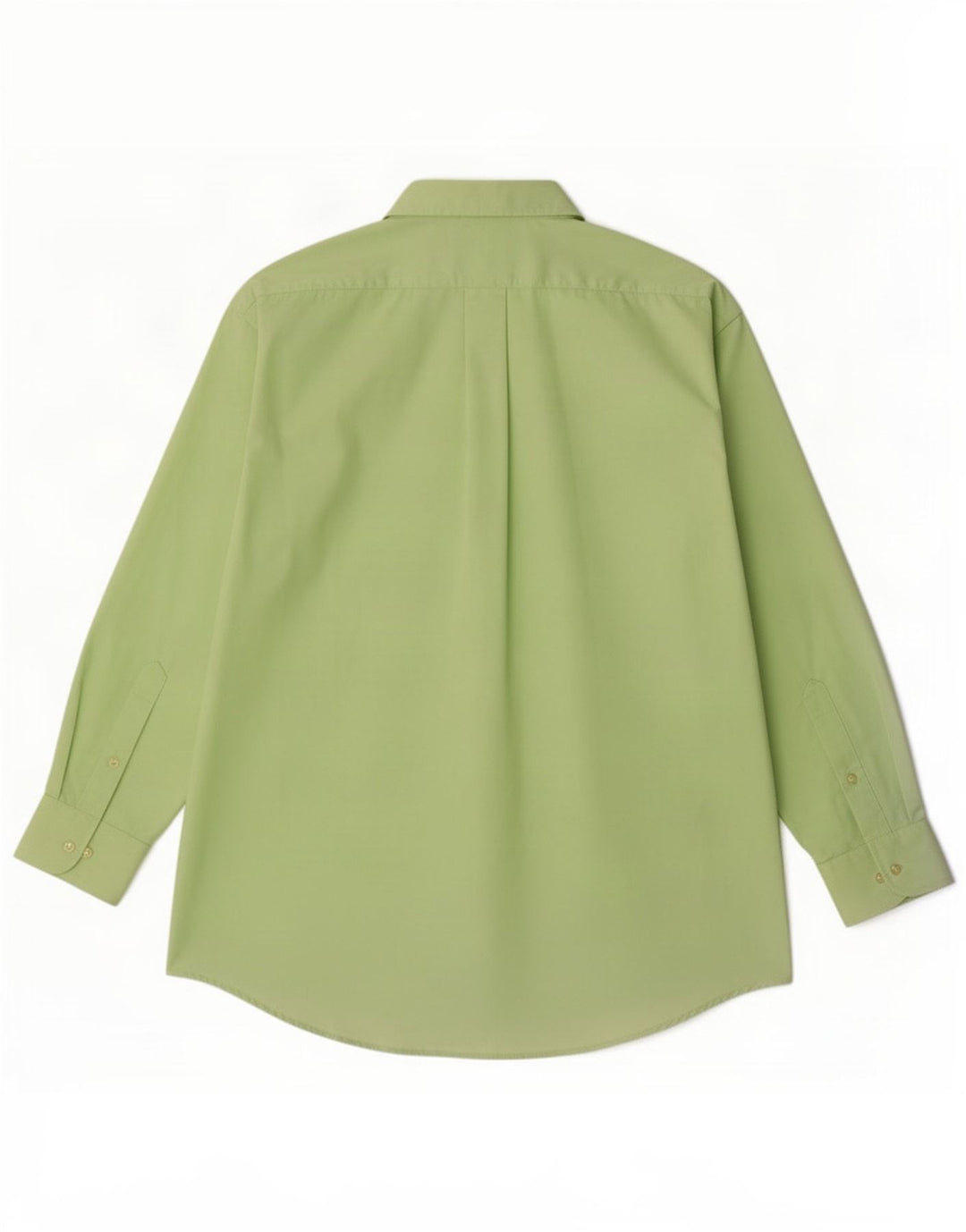 Chaps Herre Regular Fit skjorte str. 16 1/2 Large Green Cotton