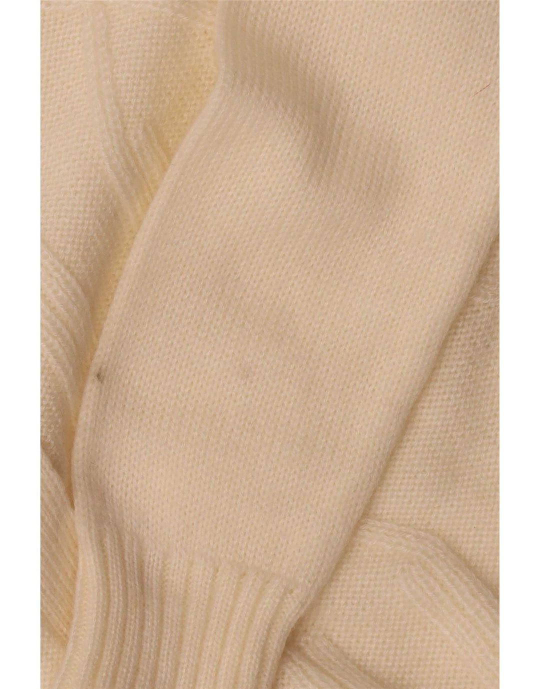 Vintage dame cardigan sweater UK 14 Medium Off White