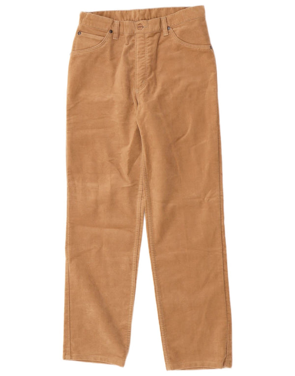 Wrangler lige fritidsbukser til kvinder W31 L30 brun bomuld