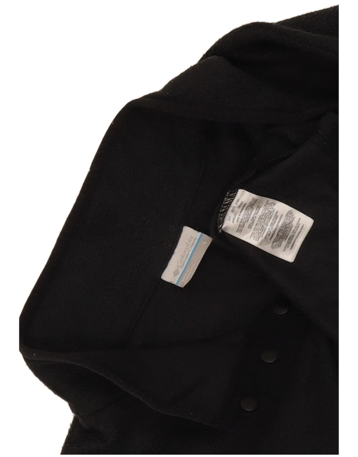 Columbia Herre Button Neck Fleece Jumper Stor Grå Polyester