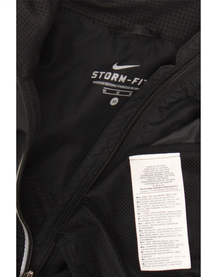 Nike Dame Storm-Fit træningsdragt Topjakke UK 12 Medium Sort Polyester