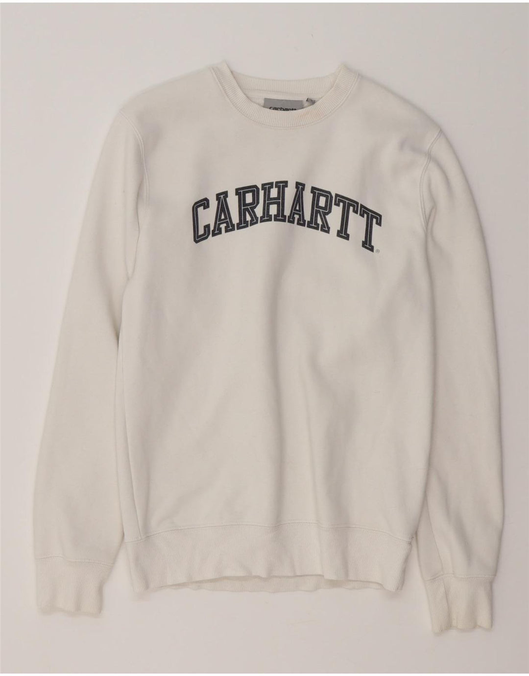 CARHARTT Grafisk sweatshirt til mænd XS Hvid bomuld