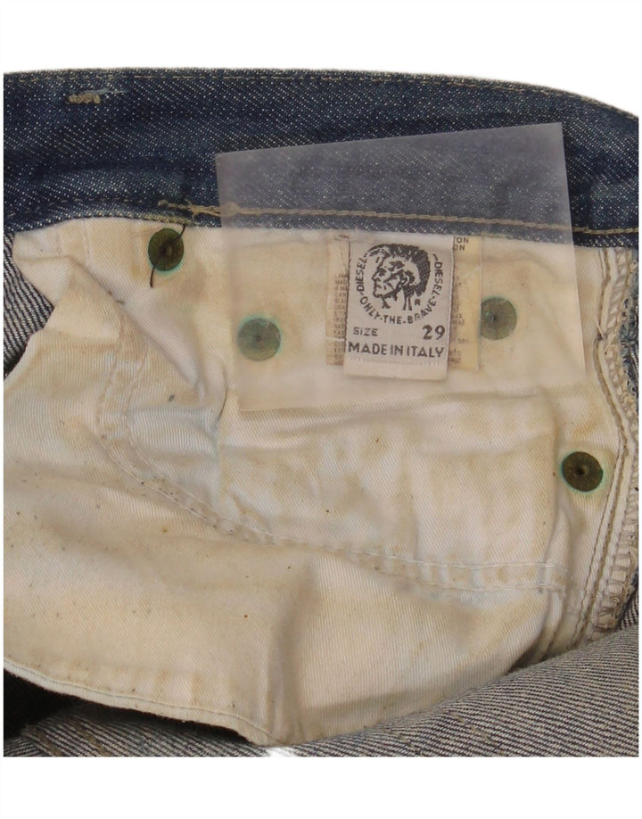 Diesel Dame Bootcut Jeans W32 L32 Blå Bomuld