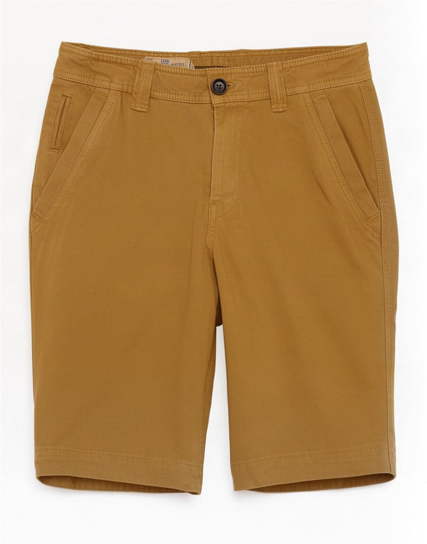 Fat Face Herre Chino Shorts W32 Medium Beige Bomuld