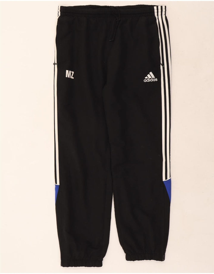 Adidas Træningsdragt til mænd Joggers UK 40/42 Medium Sort Polyester