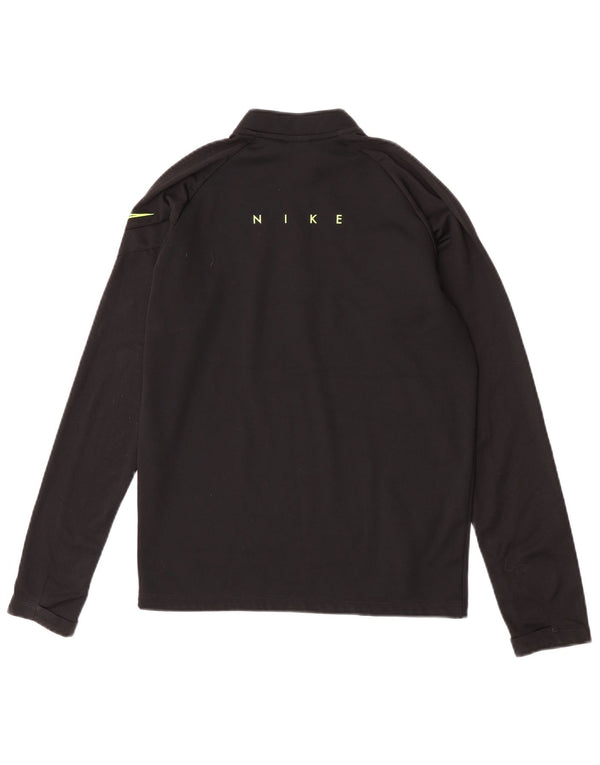 Nike Boys Dri Fit Grafisk Pullover Træningsdragt Top 12-13 år Stor Sort