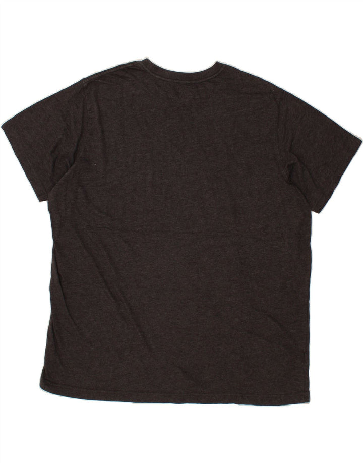 EDDIE BAUER Mens Seattle T-Shirt Top 2XL Grey Cotton Vintage Eddie Bauer and Second-Hand Eddie Bauer from Messina Hembry 