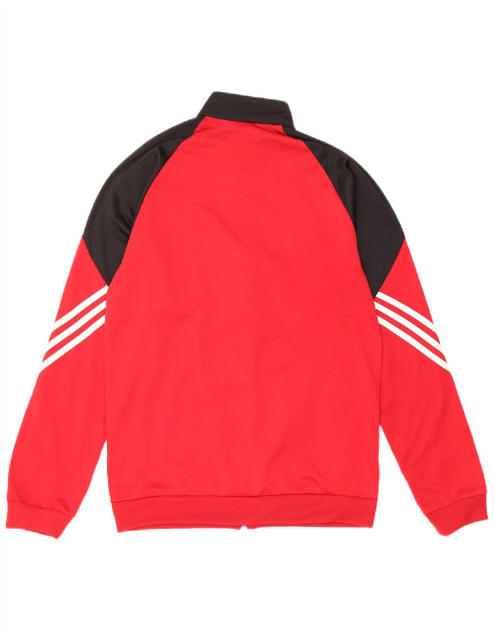 Adidas Træningsdragt til mænd Top jakke Lille Rød Colourblock Polyester