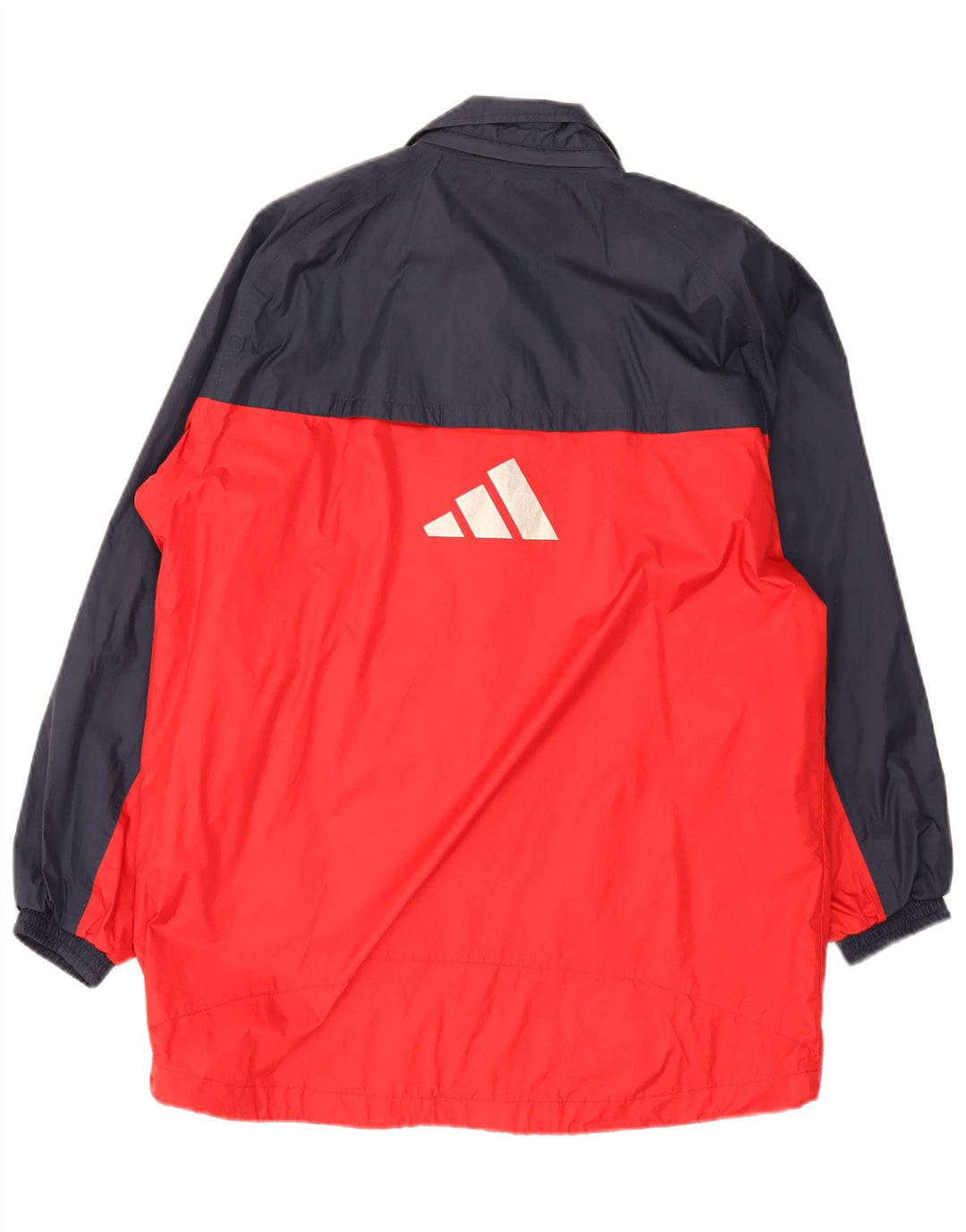 Adidas Regnfrakke til drenge 15-16 år Navy Blue Colourblock Polychlorid