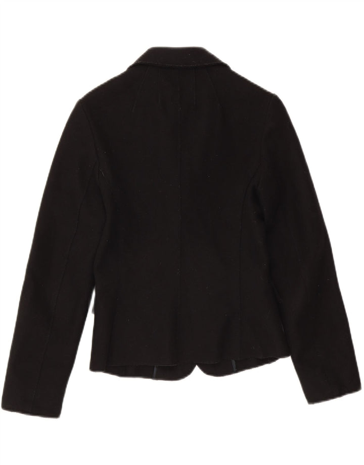 Paoloni Dame Blazer Jacket IT 42 Medium Sort Uld