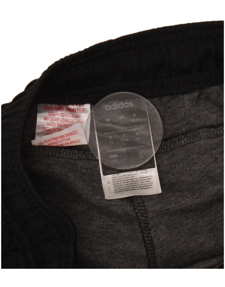 Adidas Drenge Træningsdragt Bukser Joggers 13-14 År Sort Polyester