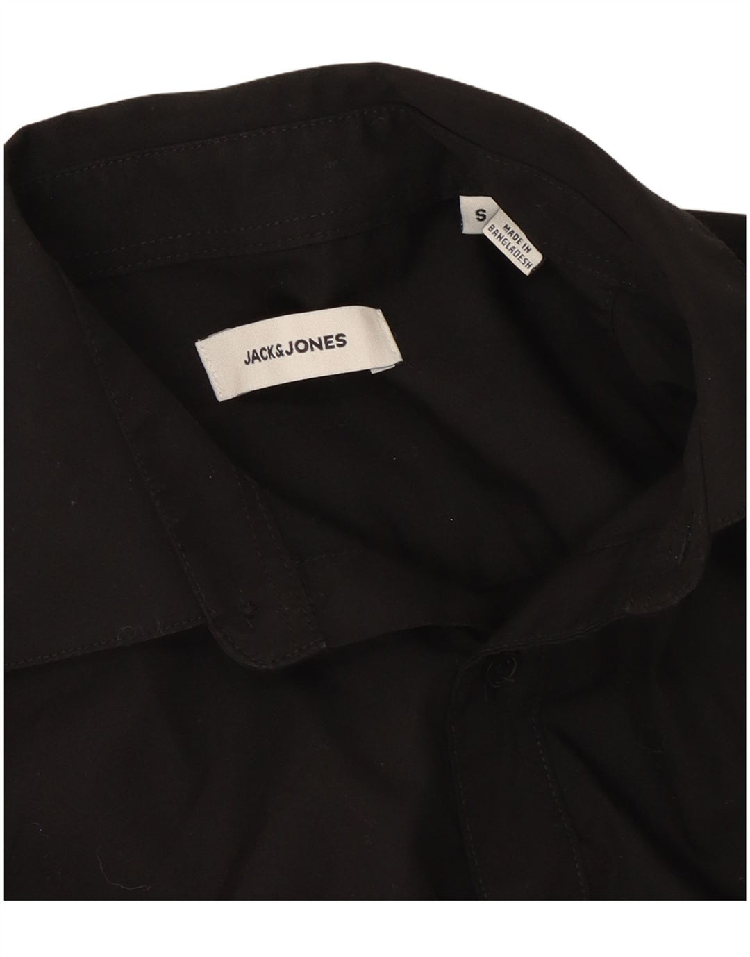 Jack & Jones herreskjorte lille sort bomuld