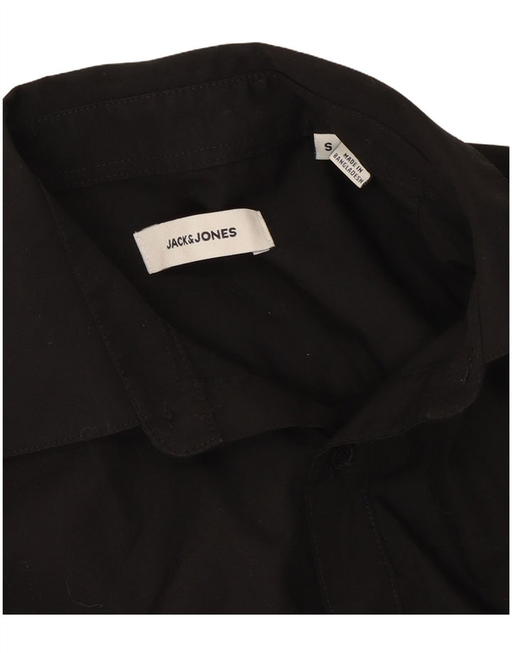 Jack & Jones herreskjorte lille sort bomuld