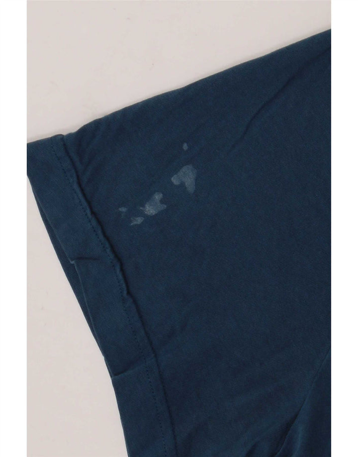 Puma Herre Grafisk T-Shirt Top Stor Blå