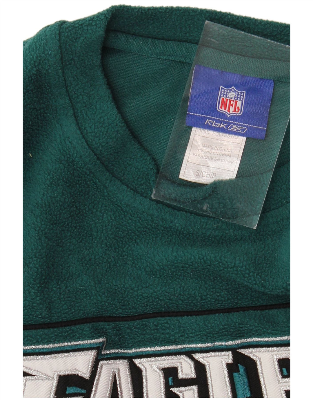 REEBOK Herre Philadelphia Eagles Grafisk Fleece Jumper Lille Grøn