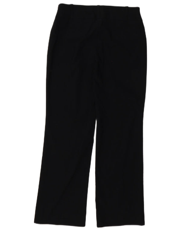 Marks & Spencer Dame Bootcut Chino Bukser UK 12 Medium W29 L28 Sort