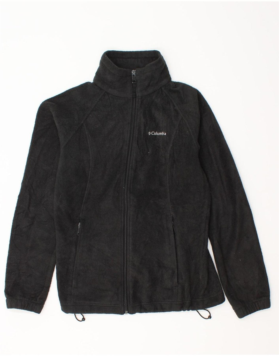 COLUMBIA Fleecejakke til kvinder UK 10 Lille sort polyester