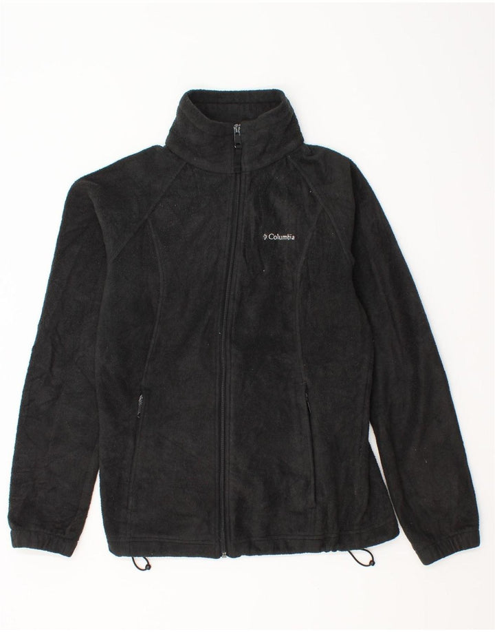 COLUMBIA Fleecejakke til kvinder UK 10 Lille sort polyester