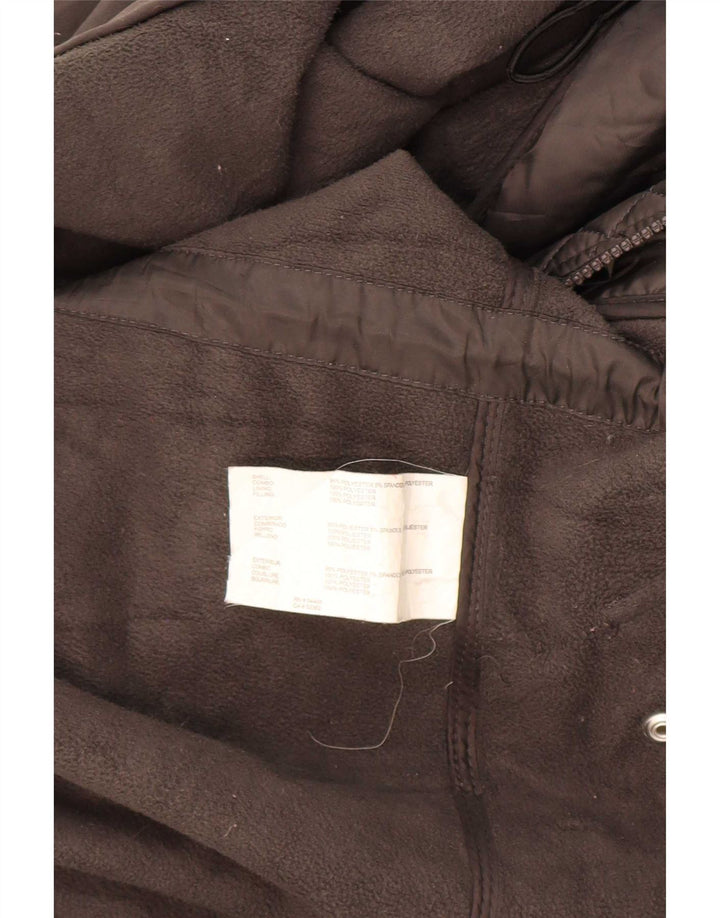 Nautica Dame Sherpa Windbreaker Coat UK 18 XL Grå Polyester