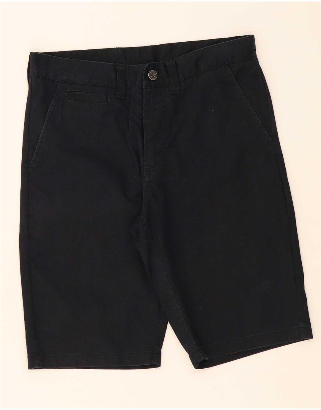 NIKE Mens Chino Shorts W30 Medium  Navy Blue Cotton