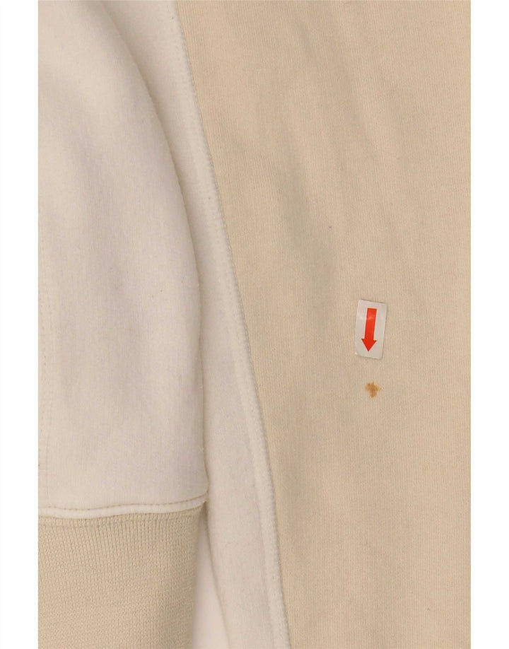 Kappa Sweatshirt med lynlås til kvinder DK 14 Medium Beige Colourblock