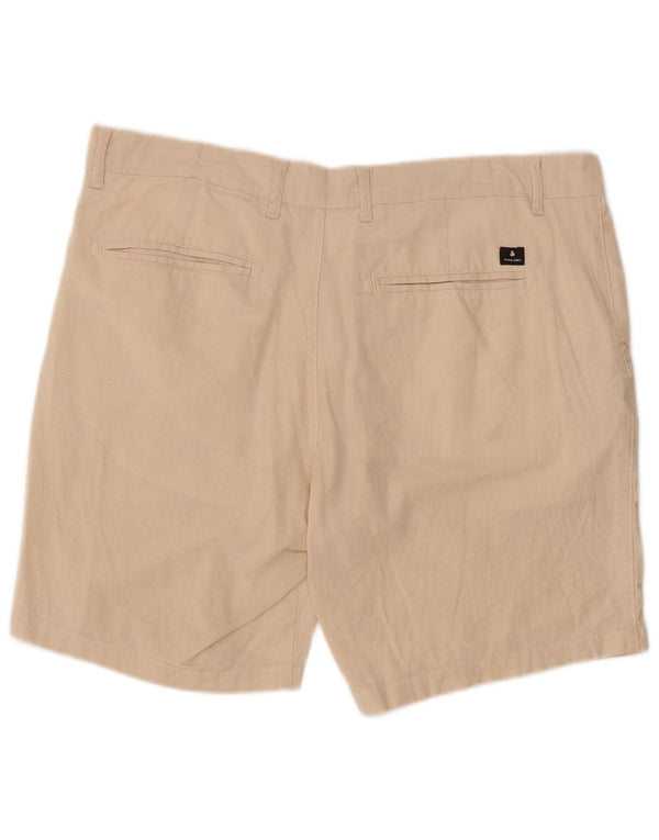 Jack & Jones Herre Regular Fit Chino Shorts Large W36 Beige Bomuld