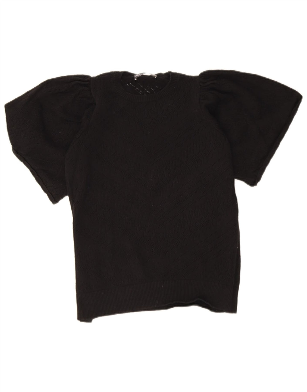 Marks & Spencer Dame sweater med rund hals DK 10 Small Black Geometric