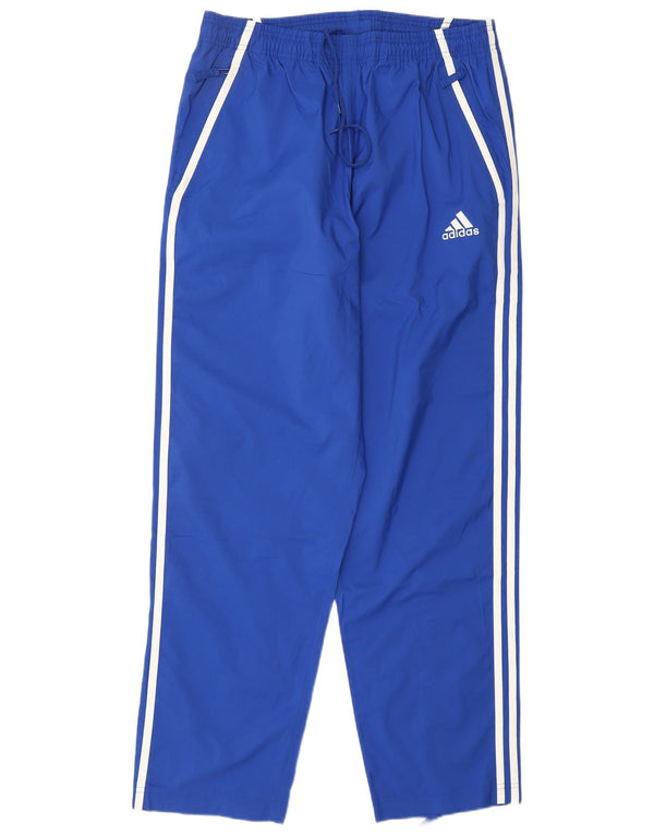 Adidas Træningsdragtsbukser til mænd UK 42/44 Large Blue Polyester