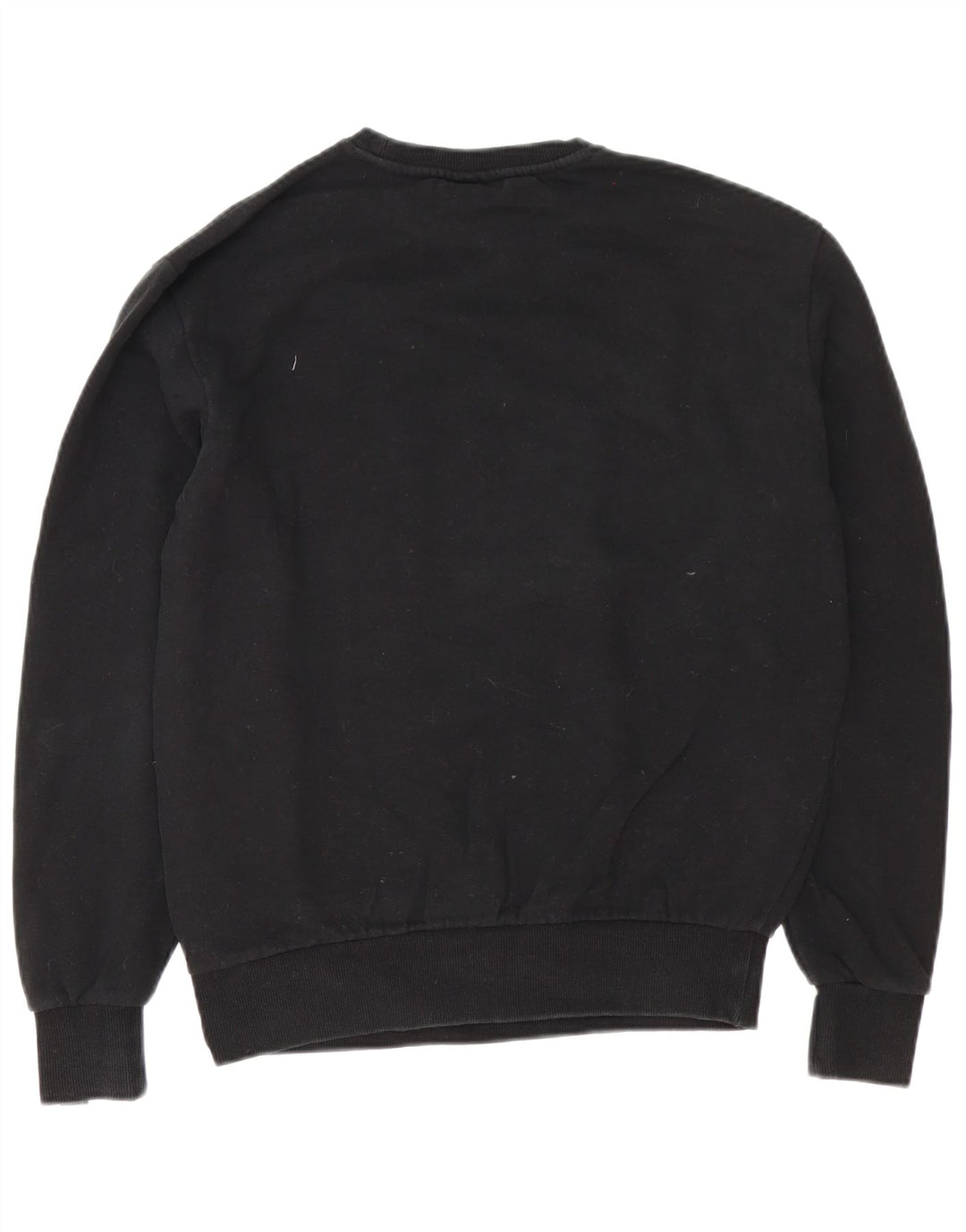 Ellesse Herre Sweatshirt Jumper Medium Sort Bomuld