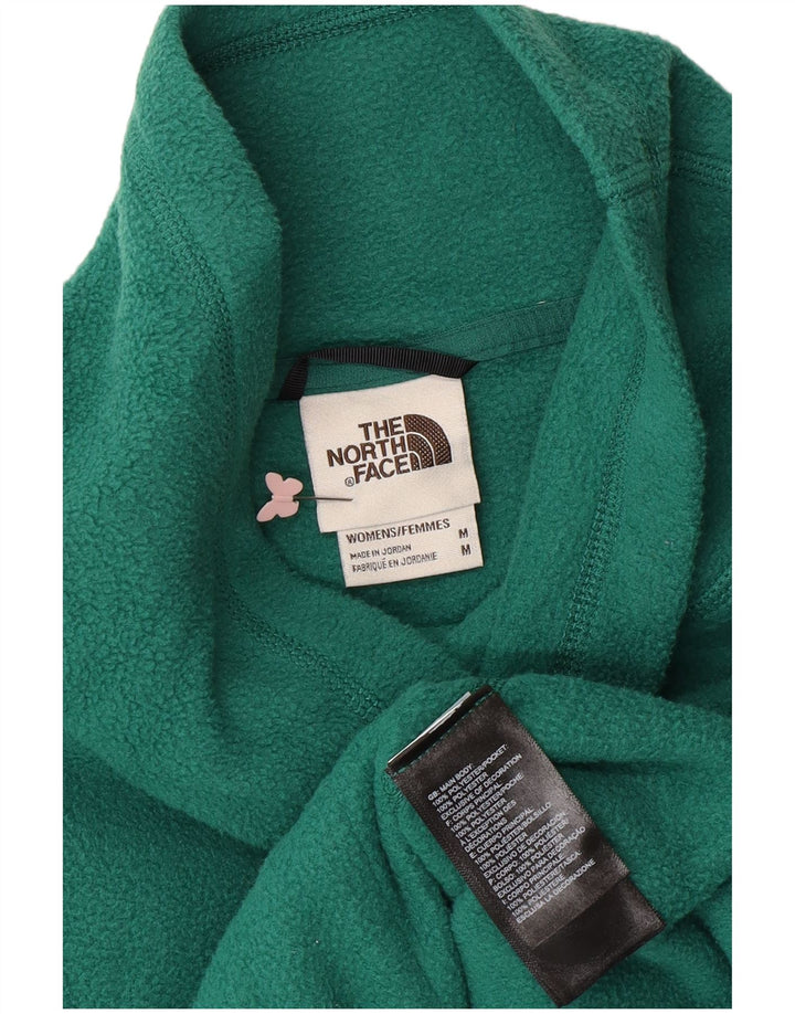 THE NORTH FACE Fleecetrøje til kvinder UK 14 Medium Green Polyester