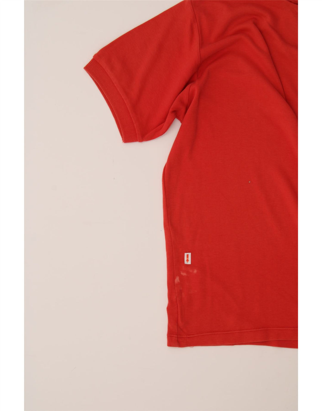POLO RALPH LAUREN Mens Polo Shirt Medium Orange Cotton Vintage Polo Ralph Lauren and Second-Hand Polo Ralph Lauren from Messina Hembry 