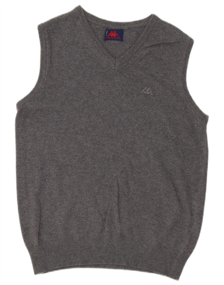 Kappa Herrevest Tank Top Medium Grå Uld