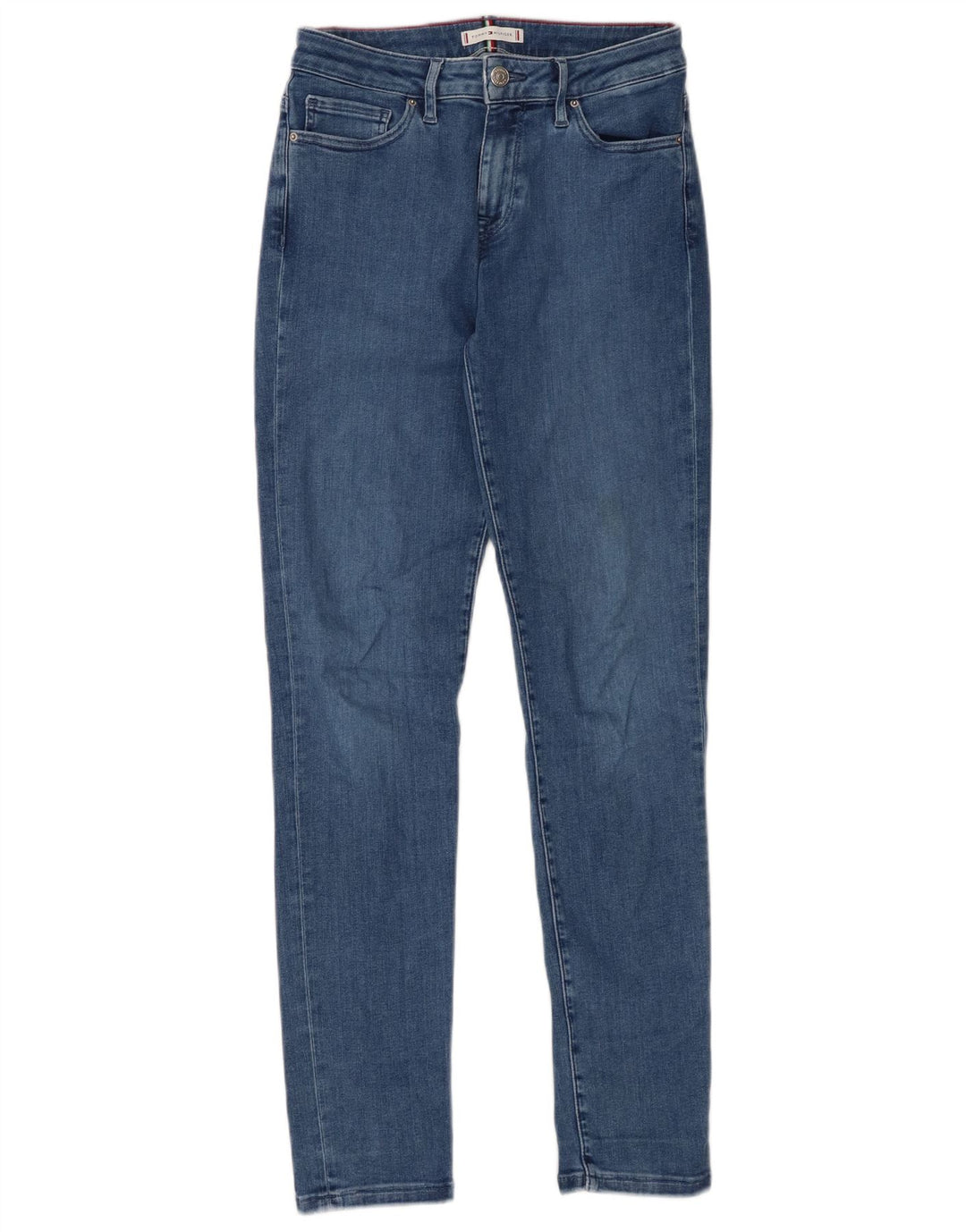 TOMMY HILFIGER Kvinder Venice Slim Jeans W28 L30 Blå Bomuld