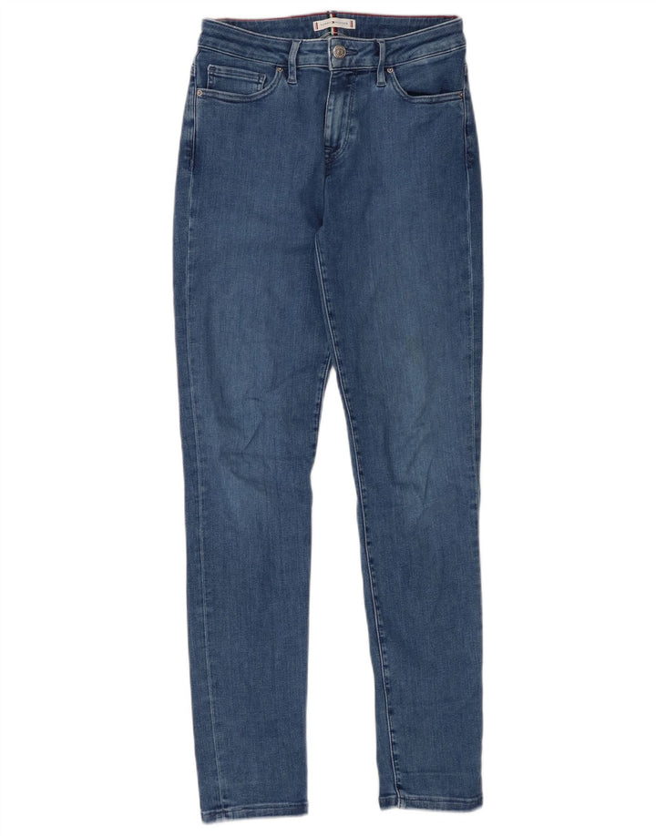 TOMMY HILFIGER Kvinder Venice Slim Jeans W28 L30 Blå Bomuld