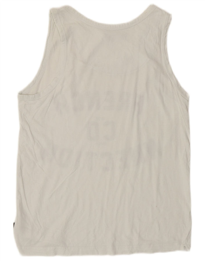 French Connection Herre Grafisk Vest Top Medium White