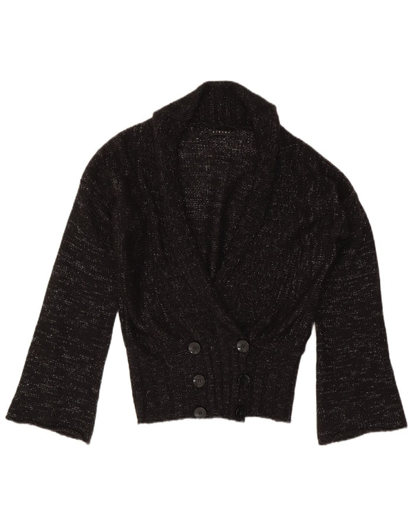 Sisley Dame Cardigan Sweater UK 14 Medium Sort Flecked