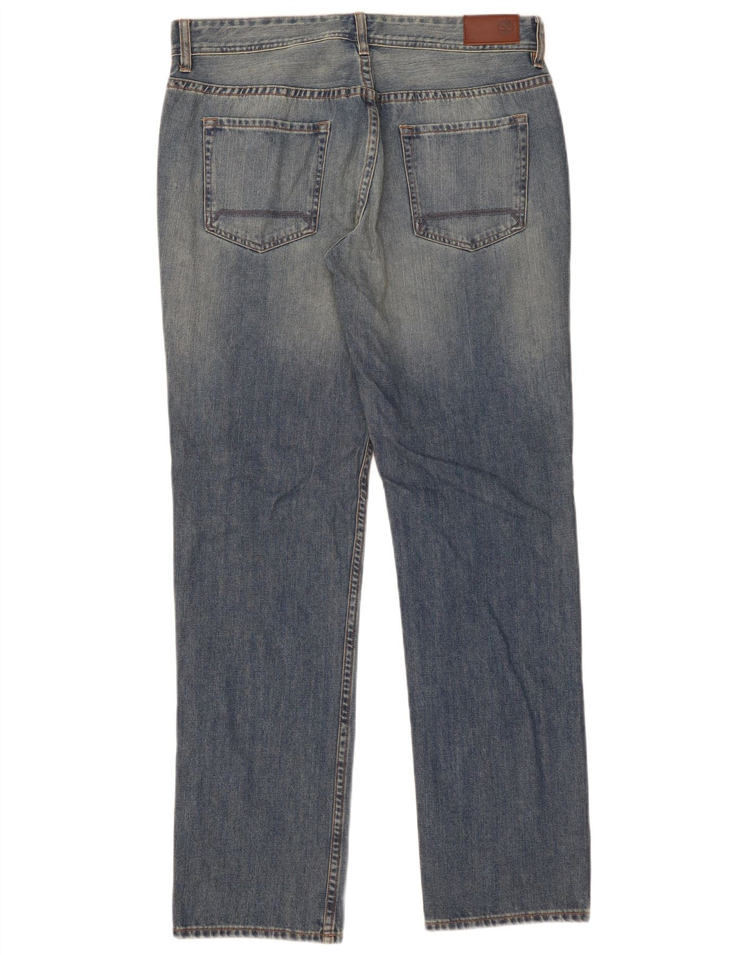 Timberland Straight Jeans til mænd W35 L33 blå bomuld